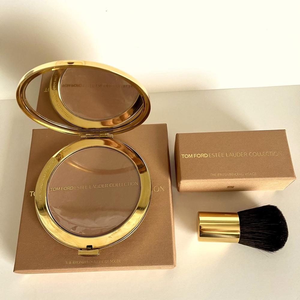 Tom Ford Estee Lauder Collection The Bronzer &The Brush. BRAND NEW RARE TO FIND!